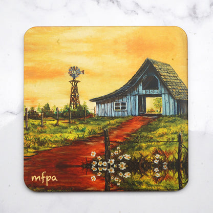 Calm in the Country (Set of 4)