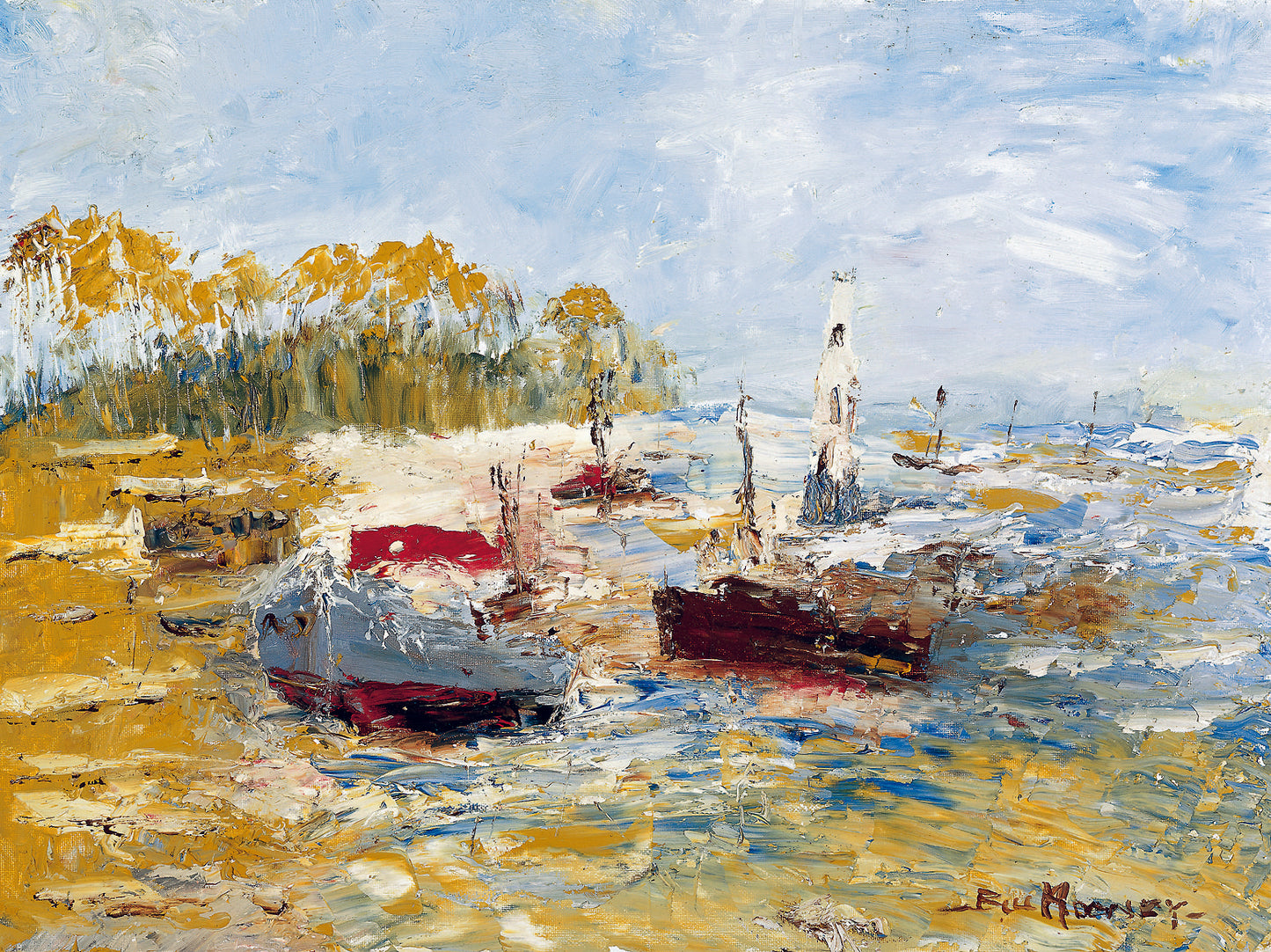 Boats Along the Shore