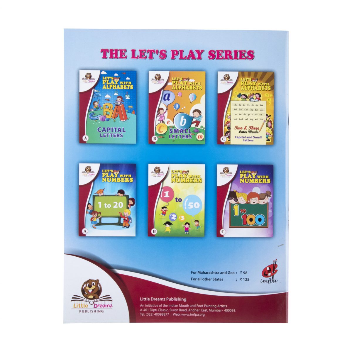 Children’s Activity Books (Set of 6)