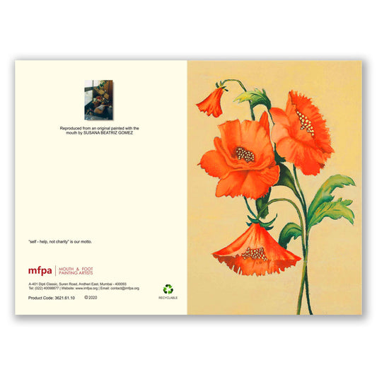 Orange Flower (Set of 5)