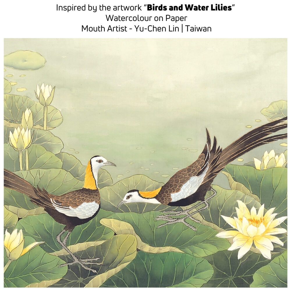 Birds and Water Lilies