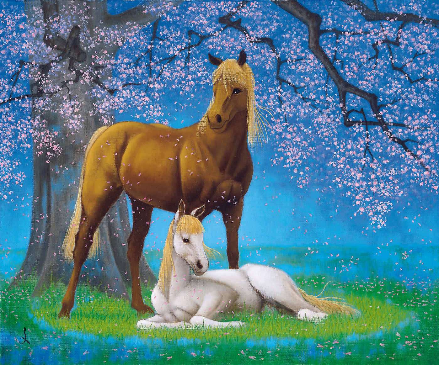 Beneath the Cherry Trees