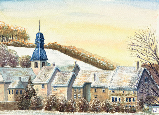 Snow-Kissed Mornings