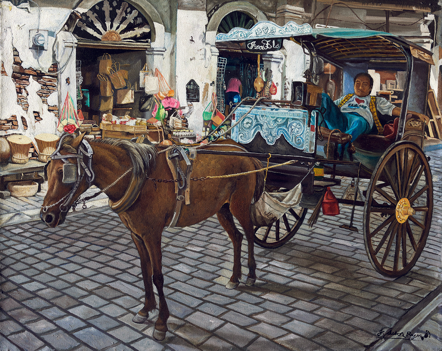 Through the Market Streets