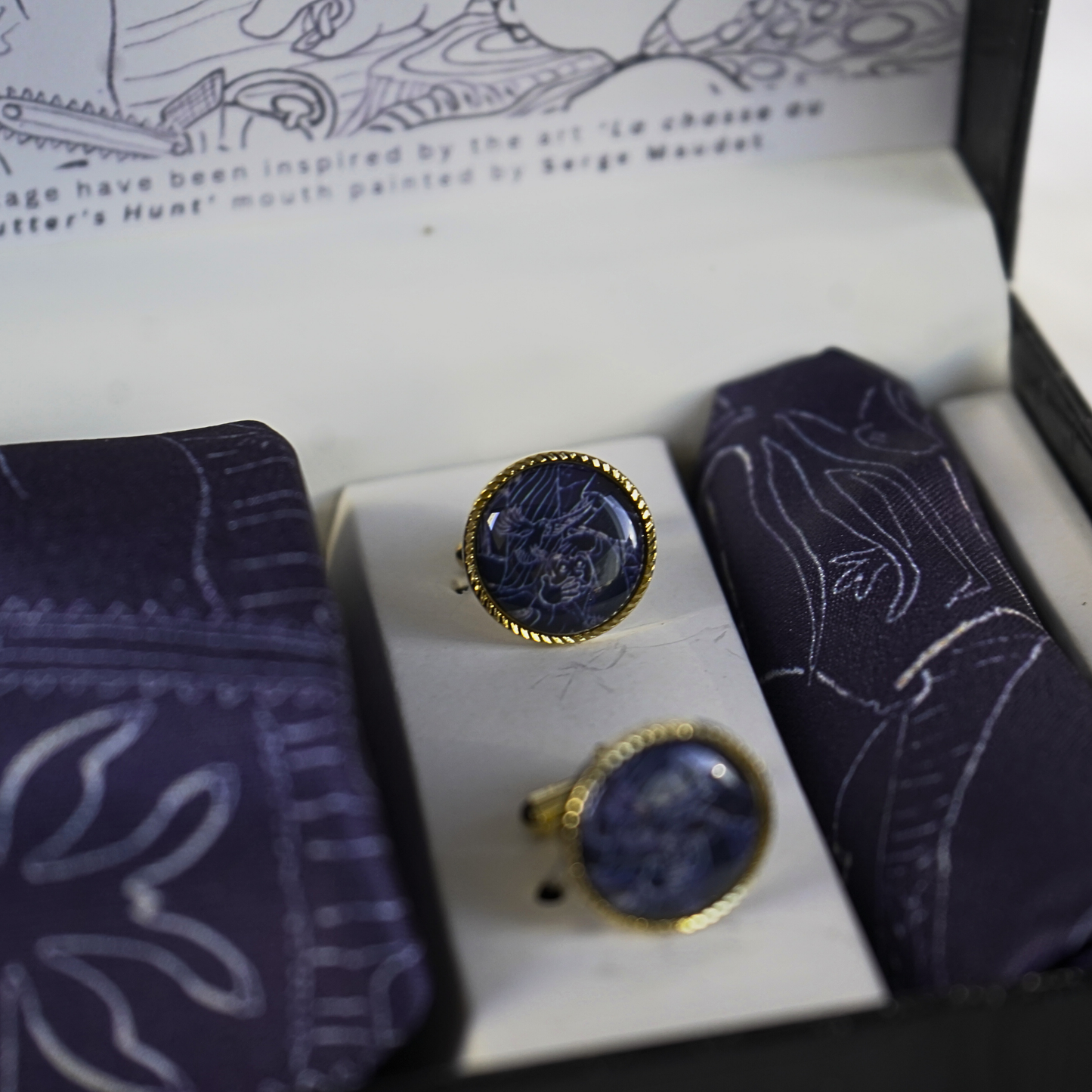 Indigo Charm Set