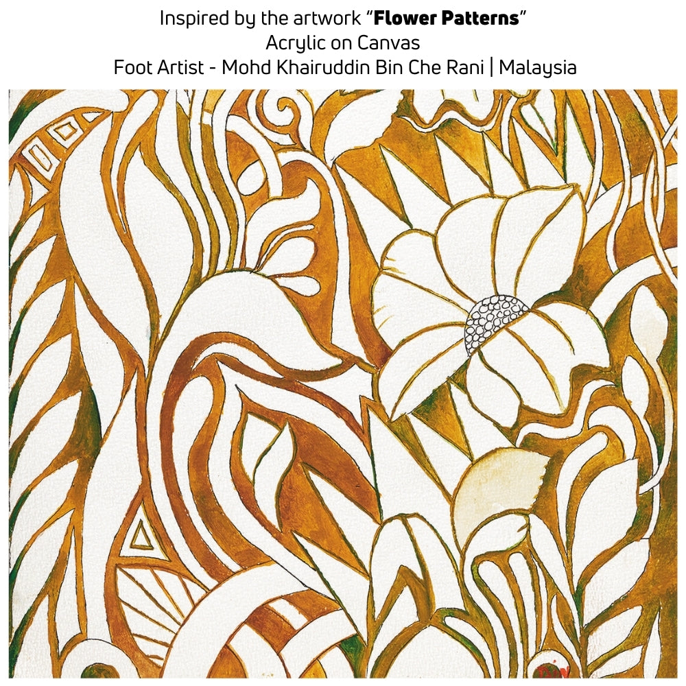 Floral Cutwork – Black