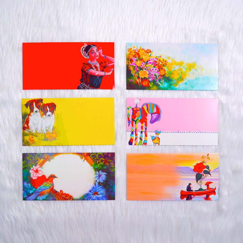 Gift Envelope Combo 1 - Set of 6