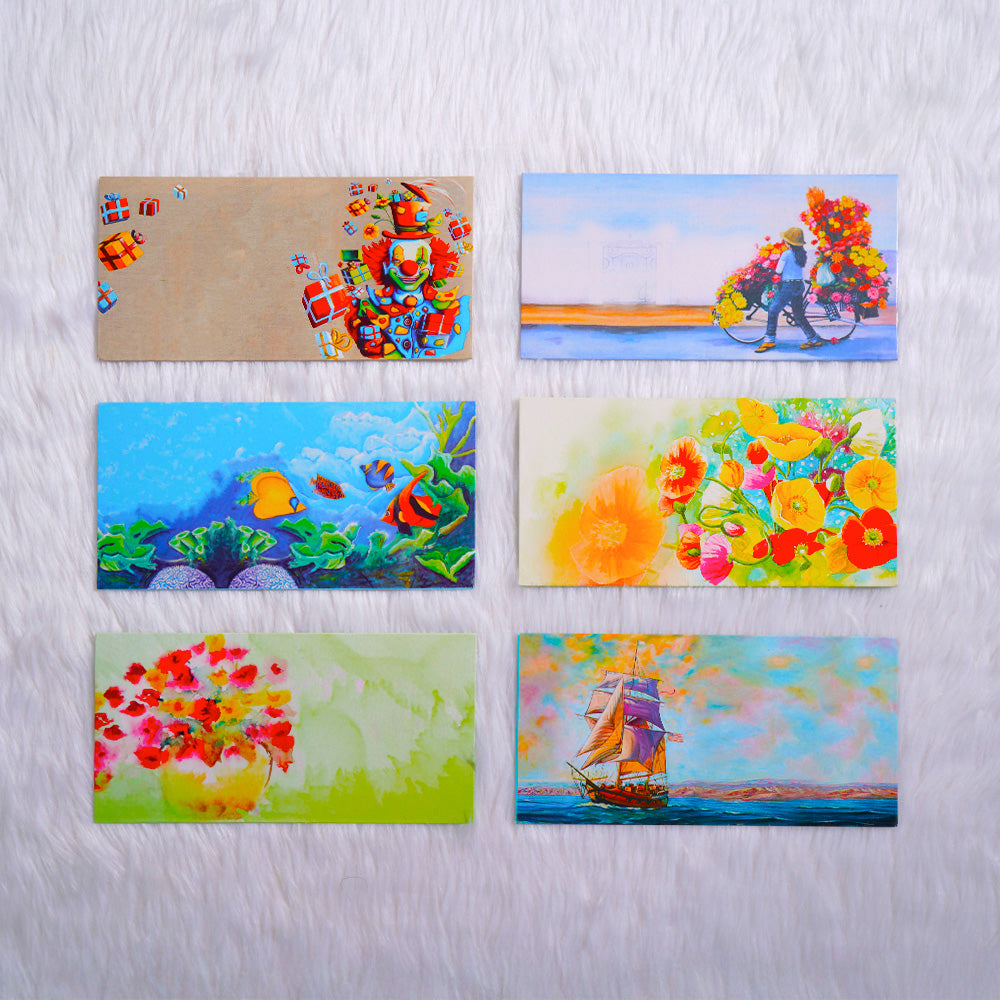 Gift Envelope Combo 2 - Set of 6