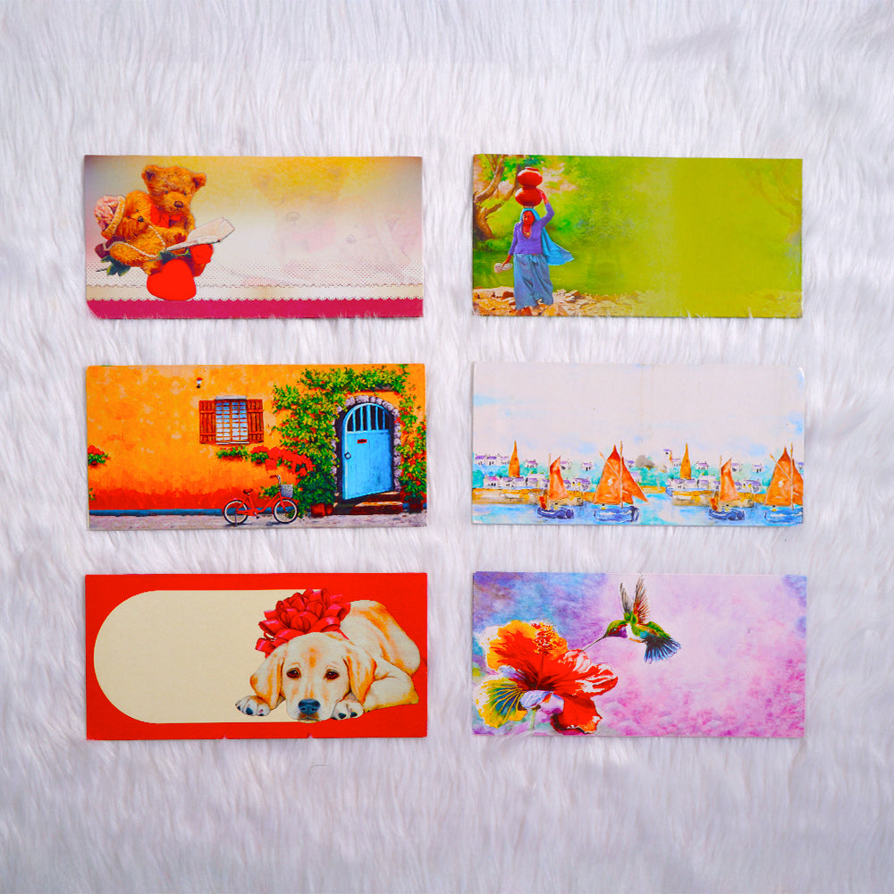 Gift Envelope Combo 3 - Set of 6