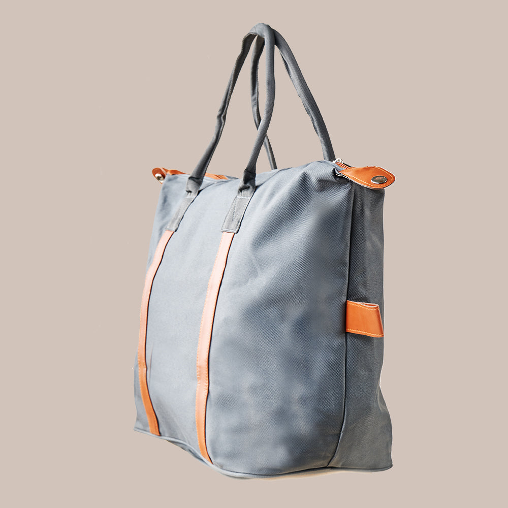 Embossed Tote Bag – Space Grey