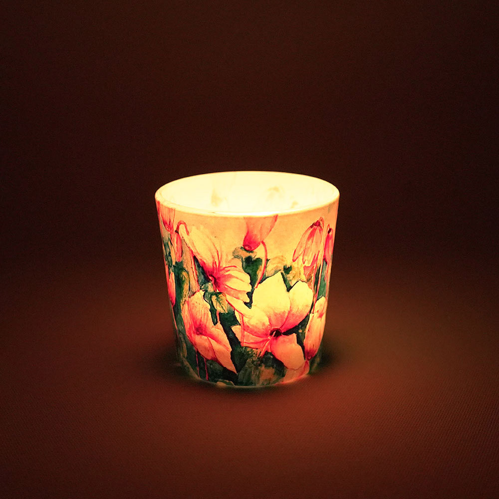 Pink Bloom Votive Candle