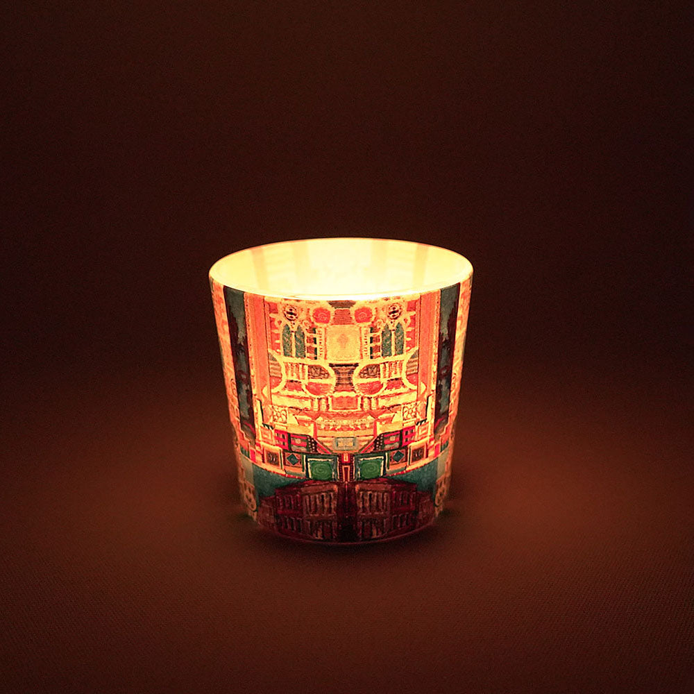 Architectural Aura Votive Candle