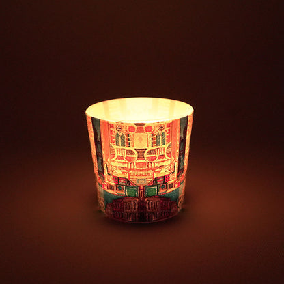 Architectural Aura Votive Candle