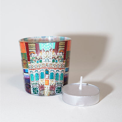 Architectural Aura Votive Candle