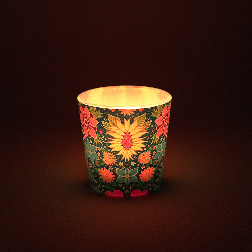 Petals of Perseverance Votive Candle