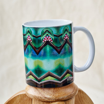 Birds in Bloom mug