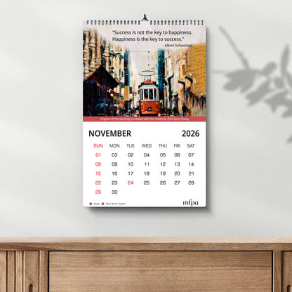 Wall Calendar 2026