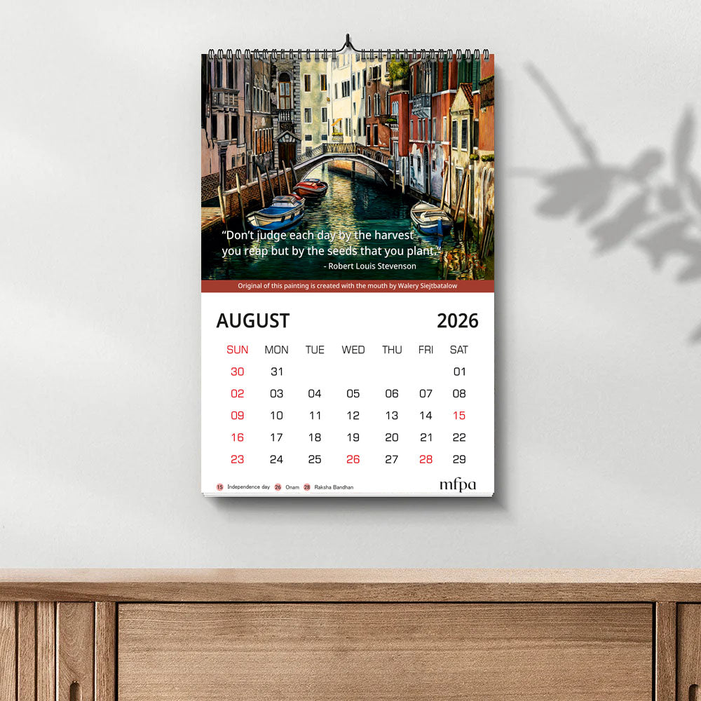 Wall Calendar 2026