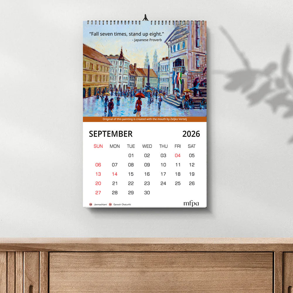 Wall Calendar 2026